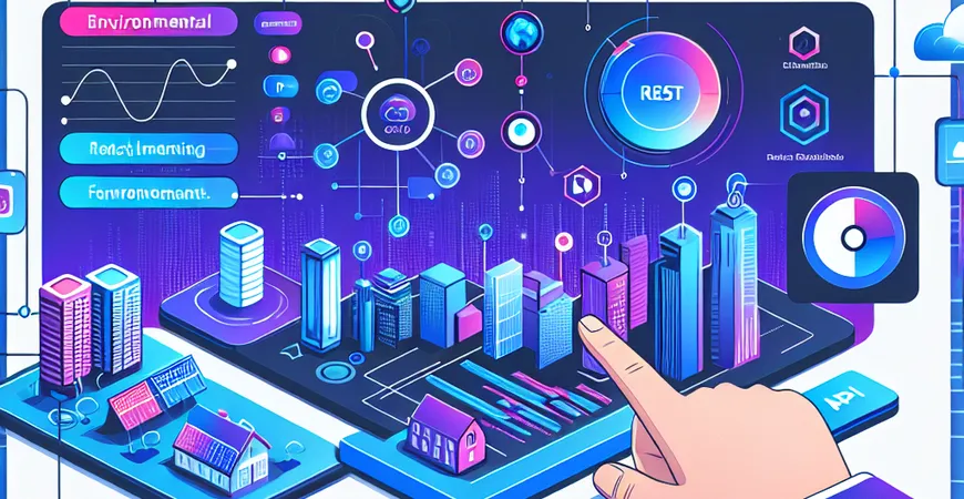 REST API在环境监测中的应用是什么？实时数据采集。